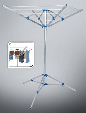 Mobile Camping Wäschespinne